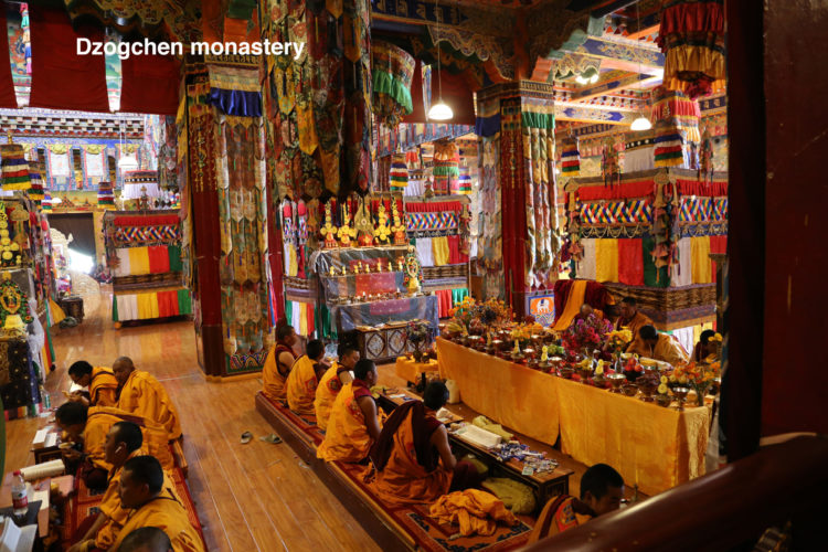 transmission Dzogchen monastery (2)